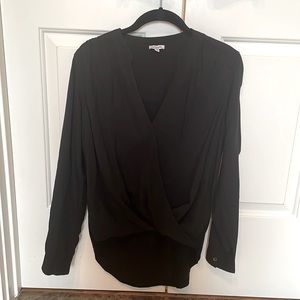 Splendid Small Black Longsleeve Blouse
